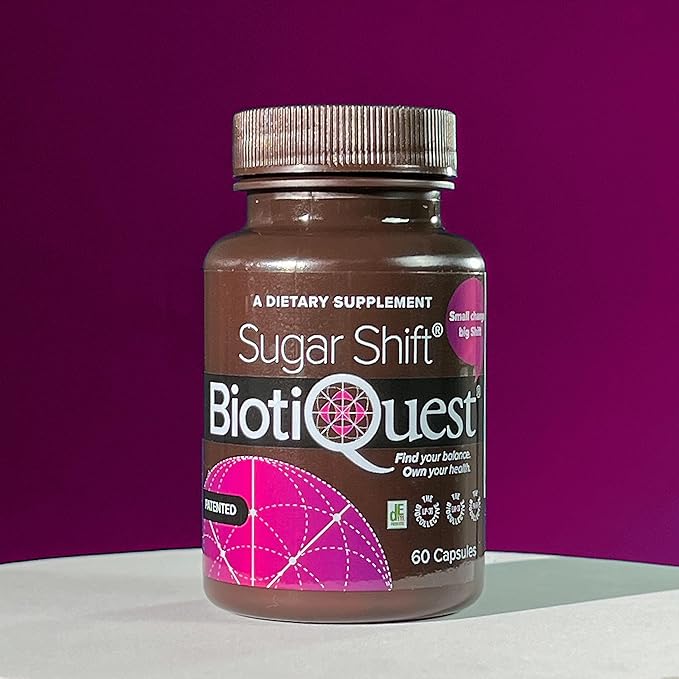 Sugar Shift Probiotics, 22 Billion CFU, Non-GMO and Gluten Free, 60 Capsules