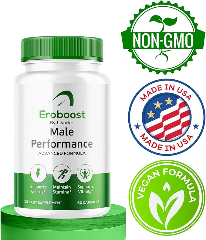 (5 Pack) Eroboost Supplement for Men - Official Ero Boost Pills, EroBoost Support Capsules, EroBoost Advanced Formula, EroBoost Supplement, Ero Boost, 300 Capsules for 5 Months
