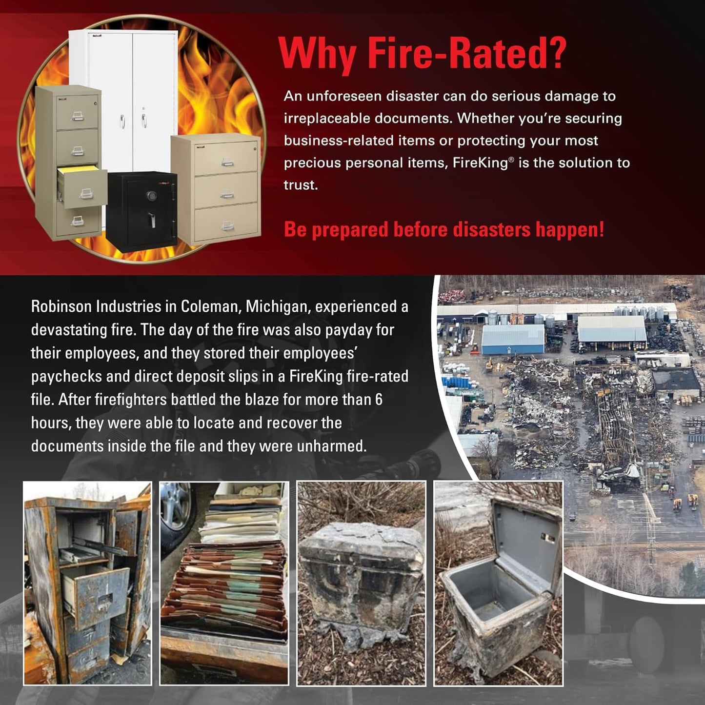 FireKing Turtle Vertical 4 Drawer Legal and Letter Fire Safe File Cabinet with Key Lock, 1 Hour Fire Rated, UL Rated & Water Resistant Home Safe, Filing Cabinet, Made in The USA, Arctic White