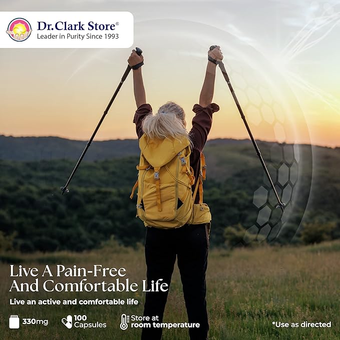 Dr Clark Wormwood Super W Blend 330 mg, 100 Gelatin Capsules