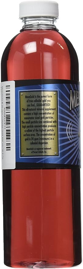 MesoGold ® 20 ppm Colloidal Gold 500 mL/16.9 Oz