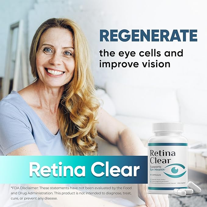 Vision Support Supplement – Eye Health Formula with Lutein, Zeaxanthin, Quercetin, Vitamin A, Zinc, & Bilberry – Supports Visual Clarity, Focus & Eye Fatigue Relief – 6-Pack