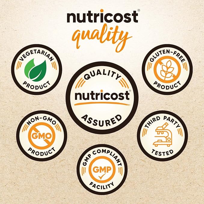 Nutricost Organic Chlorella 8oz (.5 LBs) (2 Bottles) - 3000mg Per Serving