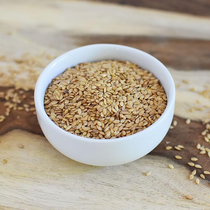 Anthony's Organic Whole Golden Flaxseeds, 1.5 lb, Gluten Free, Non-GMO, Vegan