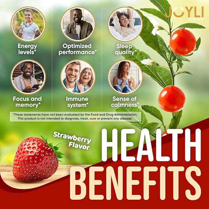 Ashwagandha Gummies for Women & Men - Natural Calm Gummies with Ashwagandha Root Extract Vitamin C Zinc - Ashwagandha Herbal Supplement for Sleep Stress Balance - 60 Vegan Sugar Free Chews