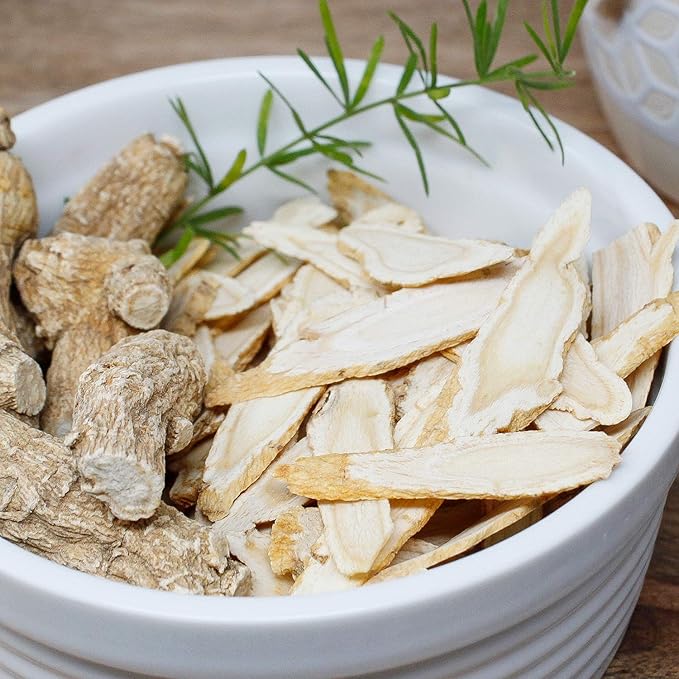 American Ginseng Slices from Wisconsin (Sliced Ginseng Root Wisconsin Grown!Most People Use It to Make Ginseng Tea! Good for Health! 花旗参片/西洋参片 (Sliced Ginseng Root) 113g/Bag