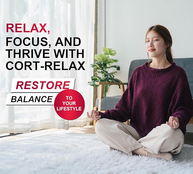 Super Calm Cortisol Supplement with Magnesium Glycinate, Ashwagandha KSM-66, L-Theanine, Phosphatidylserine, Ginkgo Biloba & Lions Mane for Calm, Focus, Mental Clarity, Relaxation, Sleep, Energy