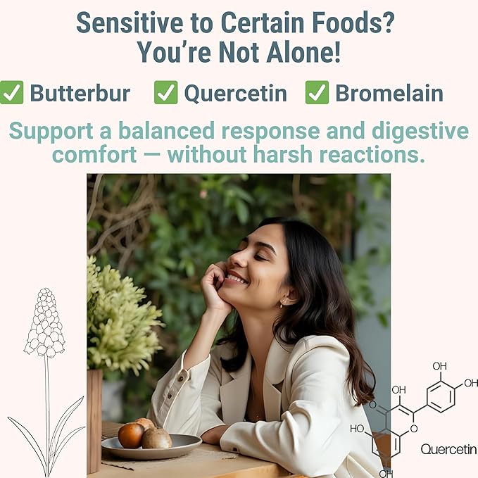 DAO Bromelain Enzyme Gummies with Butterbur Quercetin Stinging Nettle Root Extract, DAO Diamine Oxidase Enzyme, Powder Tincture Tablet Tea Alt Supplement, Leaf 500mg