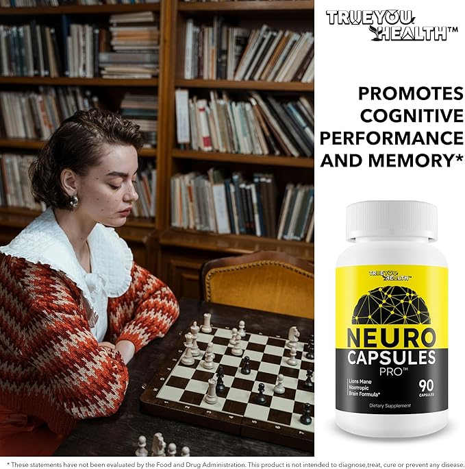 Neuro Capsules Pro Circulation - Nootropic Mind and Memory Support & Circulation Supplement - Memory Lift Focus Pills - Mind Nerve Freedom Ageless Brain Nectar Gold Brain Support Clear Flux Blood Flow