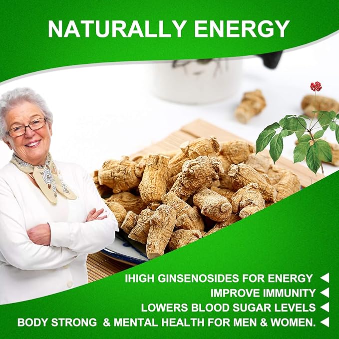 DOL Hand-Selected Cultivated American Wisconsin Farmed Ginseng Root | Long Medium 美國威斯康辛長枝西洋參 花旗參礼盒 4OZ=113g/Box
