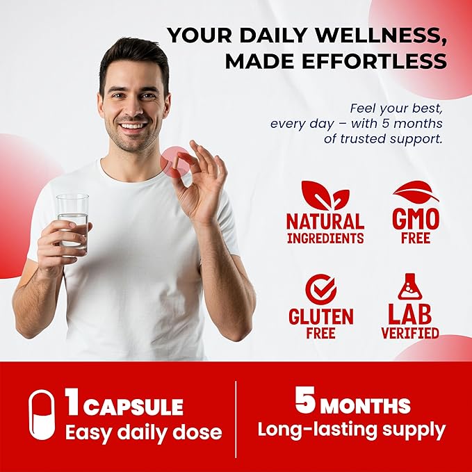 Glucosamine Chondroitin MSM - Joint Mobility Support Supplement Enhanced with Collagen, Hyaluronic Acid, Vitamin D3 | 150 Capsules