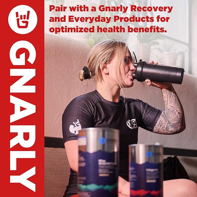 Gnarly Nutrition BCAA Powder, Lemon Lime – Pre-workout BCAAS Amino Acids – NSF Contents Certified – Supplement to Support and Rebuild Muscle – Lemon Lime with Caffeine, 10.58 oz