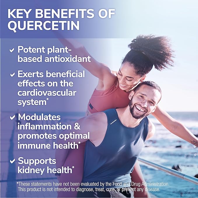 Tesseract Medical Research QuerciSorb SR Immune Support Supplement, Sustained Release Quercetin, Supports Immune Function and Overall Health, Hypoallergenic. 400 mg, 90 Capsules