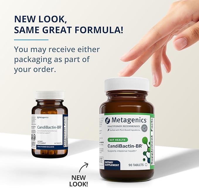 Metagenics Bundle - CandiBactin-BR (90 Tablets) & CandiBactin-AR (60 Softgels) - for Intestinal Support, Gut Health & Intestinal Microbial Balance