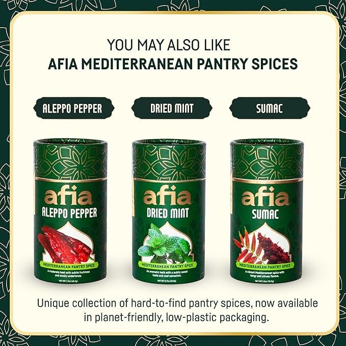 Afia - Baharat Spice Blend | Baharat 7 Spice Mix for Kofta, Kebab, Grilled Meat Seasoning | Premium Seasoning with Top Notes of Cinnamon and Clove (1pk, 2.1oz)