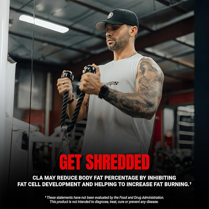 PROSUPPS CLA 3000 Lean Body Composition Support - Stim-Free Conjugated Linoleic Acid Workout Supplement for Weight Management & Appetite Support with Omega 6 Fatty Acid - Gym & Fitness - 90 Softgels