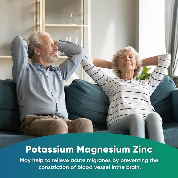 Potassium Magnesium Supplement - 150 Capsules - High Absorption Magnesium Complex - Potassium Supplement to Support Vascular Health & Leg Cramp