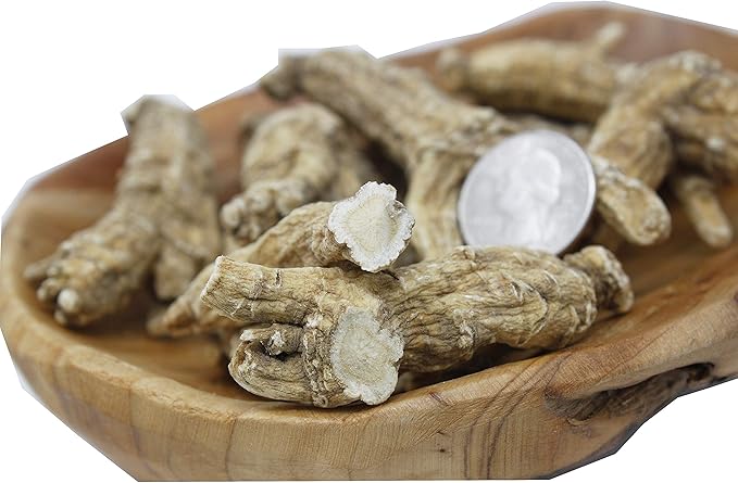 DOL Hand-Selected American Wisconsin Farmed Ginseng Root Medium&Large 美国威斯康辛州 长枝西洋参 花旗参 | Cultivated Wisconsin American Ginseng (Medium 8oz/Box)
