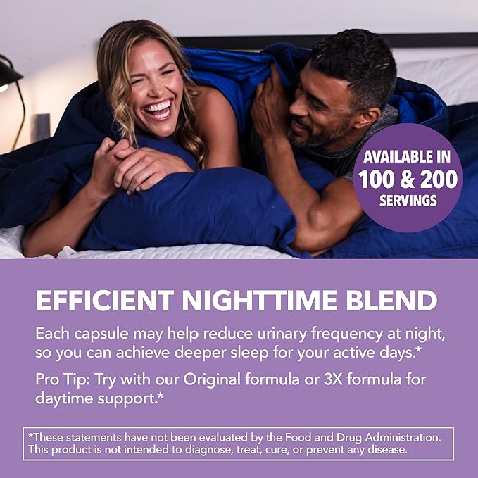 Saw Palmetto PM for Men with Melatonin 3mg - Night Time Prostate Health Supplement for Bladder and Sleep Support - Reduce Urinary Frequency - 200 Count - Vegan, Non-GMO Capsules - Over 6 Month Supply