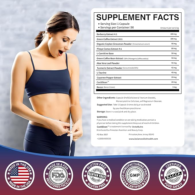 GLP-1 Supplement Support, GLP Activated Natural Formula, GLP-1 metabolic Supplement,Curb Cravings & Support Metabolic Health