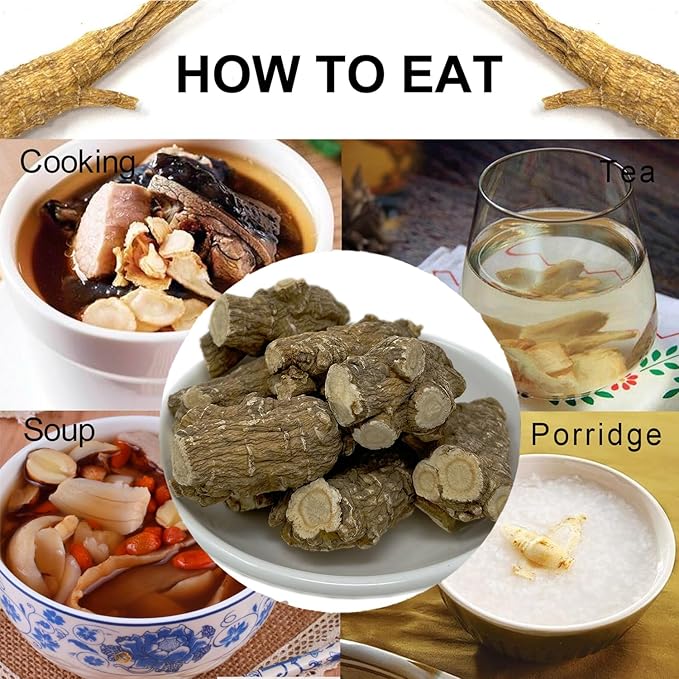 DOL Hand-Selected A Grade Cultivated Wisconsin American Ginseng Roots,Pearl Ginseng Slices Root X-Large 美國威斯康辛州西洋參/花旗參 禮盒裝 8OZ/Box Energy for Men & Women Ginseng in Soup, Tea