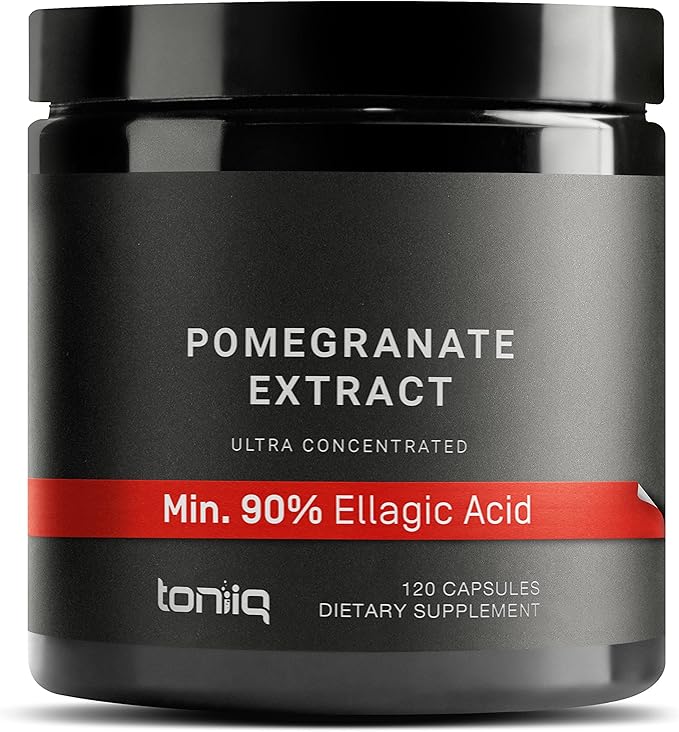 Pomegranate Extract - Ultra High Potency 35:1 Extract with 90% Ellagic Acid - Highly Concentrated - Third-Party Lab Tested - 120 Capsules