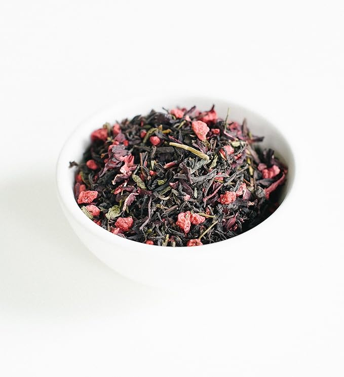 The Kombucha Shop - Raspberry - Organic Loose Leaf Tea Blend - Makes 10 Gallons of Kombucha Tea