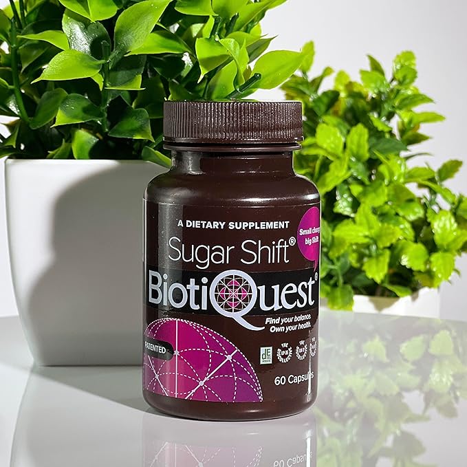 Sugar Shift Probiotics, 22 Billion CFU, Non-GMO and Gluten Free, 60 Capsules