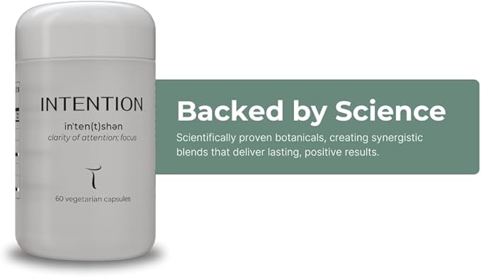 Setas Intention Ceremony Quality Botanical Supplement Organic Chaga & Cordyceps, Rhodiola & Ginger to Support Cognitive Function, Mental Focus, & Memory, Vegan & Non-GMO, 60-Day Supply