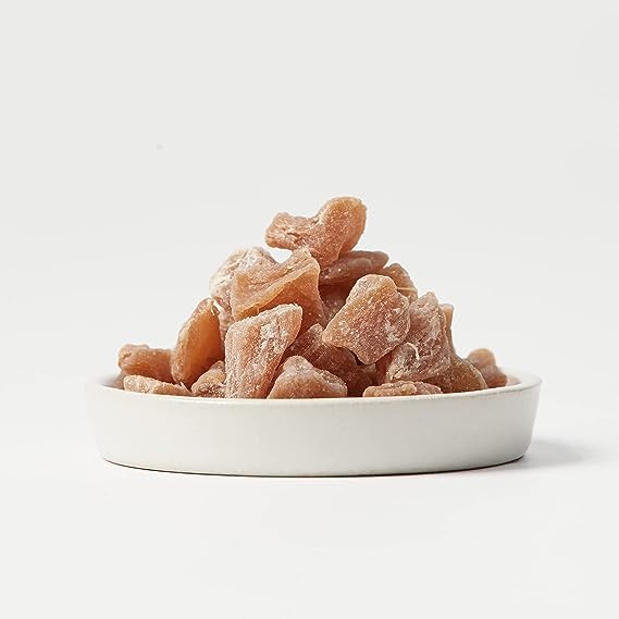 Homtiem Dried Crystallized Ginger(16 Ounce)Soft, Chews and Candied Delicious Gingers,No Artificial Colors, Easy to eat, keep and use, Real ginger candied pieces,All-Natural and Preservative-Free(1 LB)