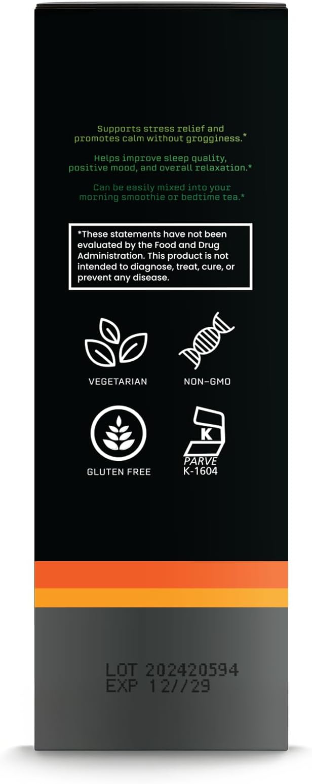 BIOACTIVE Liquid Ashwagandha Drops - Testosterone Health Supplement* - Adaptogen for Stress Support, Men’s Wellness - Organic, Vegetarian, Gluten Free, Non-GMO, 59 Servings (1 Oz, Honey)