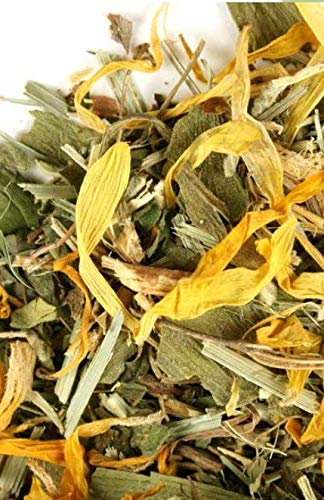 Memory & Focus Tea Blend: Gotu Kola, Eleuthero Root, Ginkgo, Ho Shou Wu, Peppermint, Damiana, Calendula, Lemongrass, Licorice Loose Leaf 3oz for Clarity & Focus Support