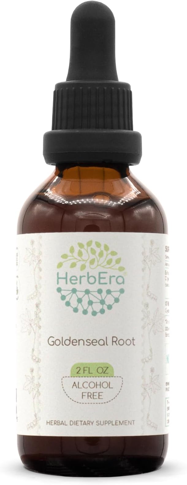 Goldenseal Root B60 Alcohol-Free Herbal Extract Tincture, Super-Concentrated Responsibly farmed Goldenseal (Hydrastis Canadensis) (2 fl oz)