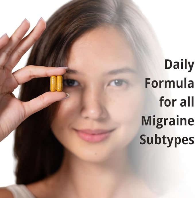 Preventa Migraine Relief Supplement – PA-Free Butterbur, Magnesium, Riboflavin, Feverfew – Daily Headache Prevention – 60 Capsules