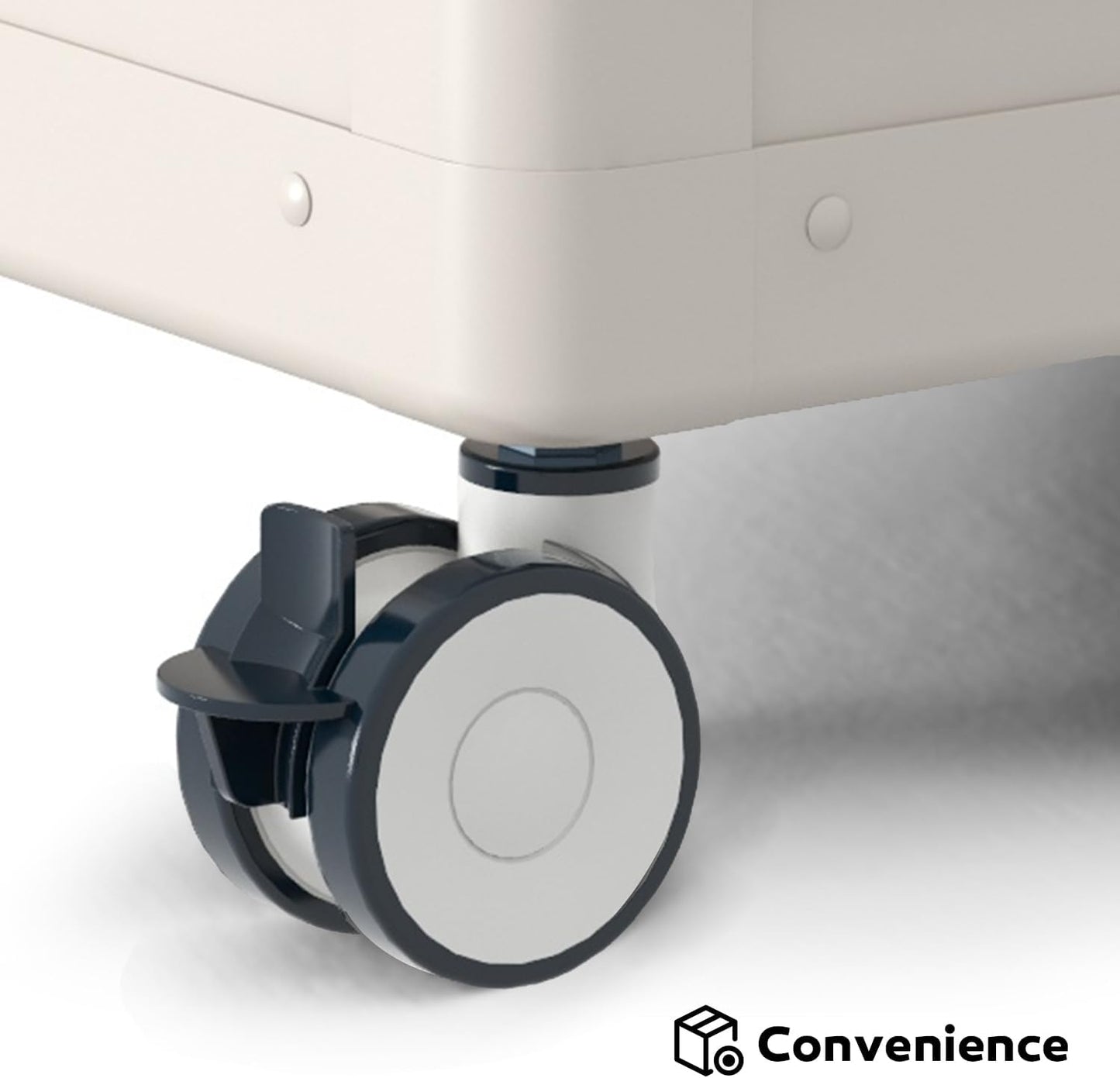 MIRADOR 134 Gallon Outdoor Storage Box Waterproof with Wheels, Metal Deck Box for Patio Furniture, Garden Tools, Outdoor Cushion, Latte