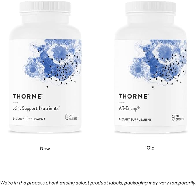 THORNE - Joint Support Nutrients - Glucosamine and MSM with Curcumin, Bromelain, and Boswellia for Joint Support* - 240 Capsules