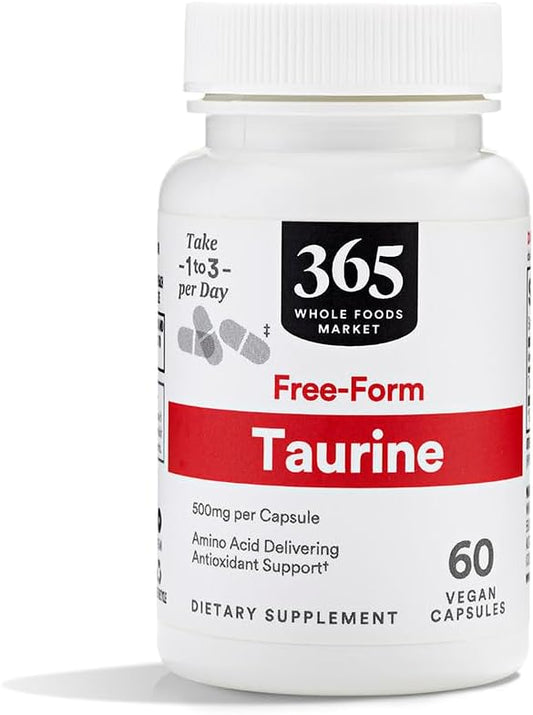 365 by Whole Foods Market, Taurine 500mg, 60 Count