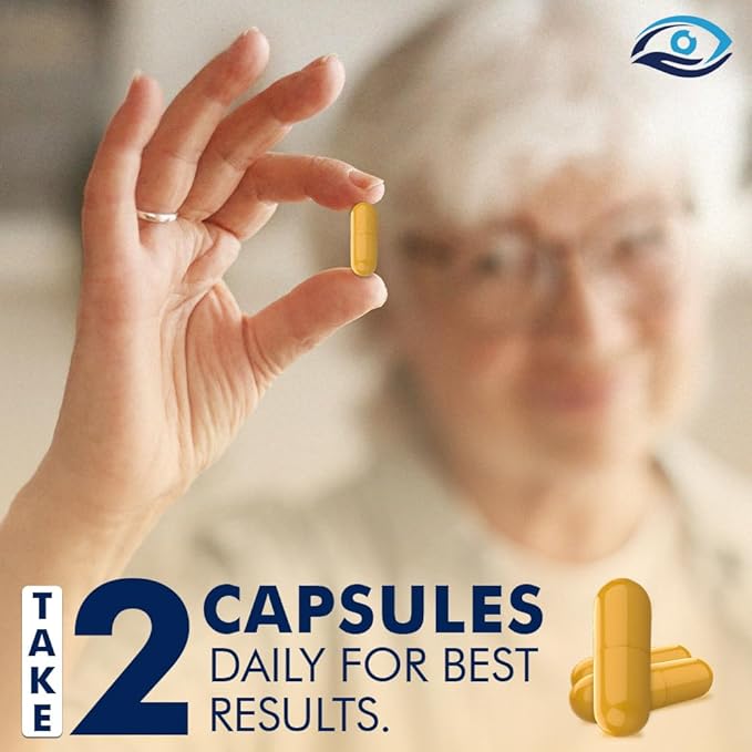 SightCare Lutein and Zeaxanthin Supplements – AREDS 2 Eye Vitamins Formula for Macular Health & Blue Light Support – Includes Vitamins A, E, B12, Quercetin, ALA, Rutin – 60 Capsules