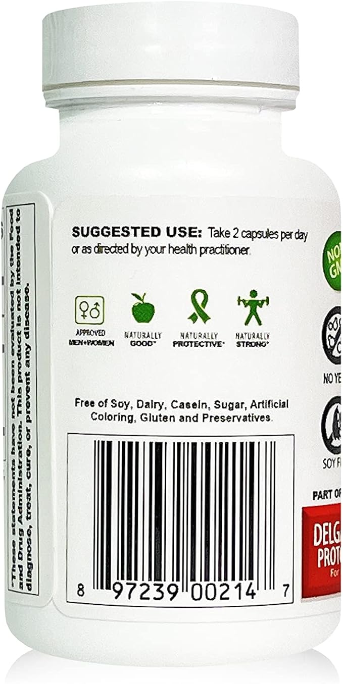 EstroBlock Estrogen Balance Supplement - Maintain Clear Skin, Body Defenses for Women & Men - Delgado Protocol - Original Formula w/No Crystalline DIM Against Dysfunction - 60 Capsules