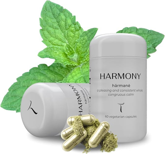 Setas Harmony Ceremony Quality Botanical Supplement Organic Reishi & Lion’s Mane, Ashwagandha, Linden Tree & L-theanine to Support Mood, Stress Management, & Calm, Vegan & Non-GMO, 60-Day Supply