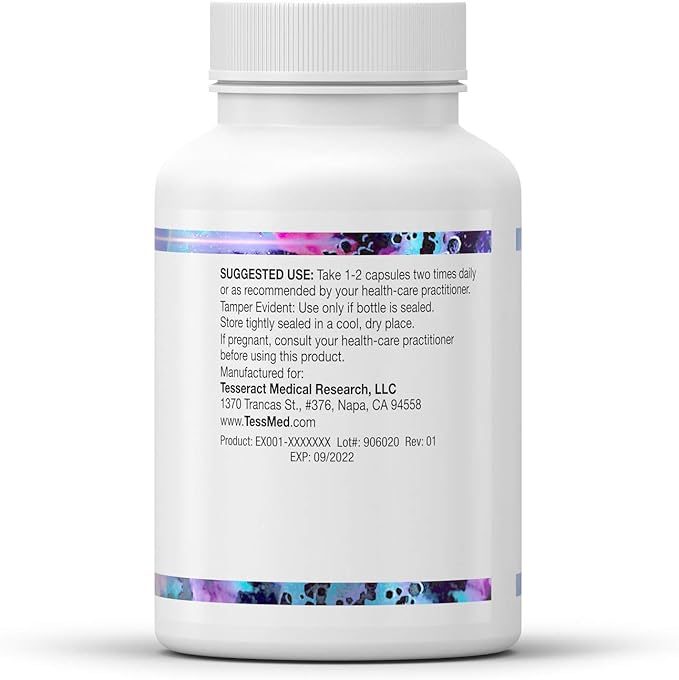 Tesseract Medical Research QuerciSorb QR Immune Support Supplement, Quick Release Quercetin, Supports Immune Function and Overall Health* Hypoallergenic, 400 mg, 90 Capsules