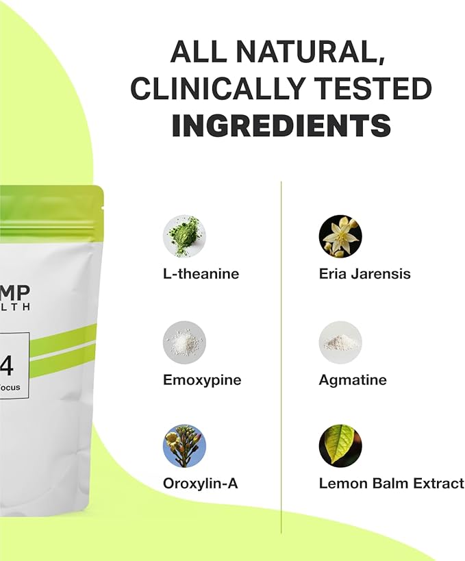 B4 - Supplement - Available in 6 Flavors - L-Theanine, Lemon Balm Extract, and More - 10 Count (10 Packets, Citrus Smooth)