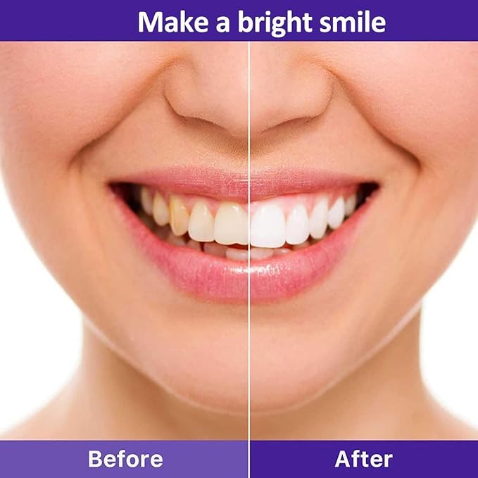 2 Pack Purple Teeth Restoration Mineral Toothpaste Tabets for Teeth Whitening, Fresh Breath, Remineralizing Travel Tabs, Strengthening Gum, Enamel-Safe, Fluoride & Plastic Free | 120 Count