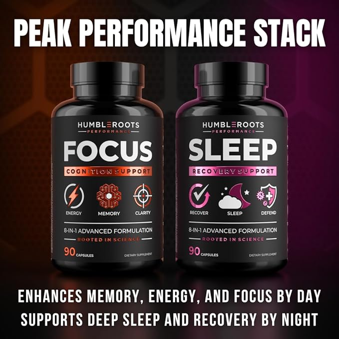 Extra Strength Sleep Aid for Adults with Extended Release MicroActive Melatonin, Ashwagandha, L-Theanine, & 5 Additional All-Natural Ingredients | Advanced Recovery Supplement (90 Capsules)