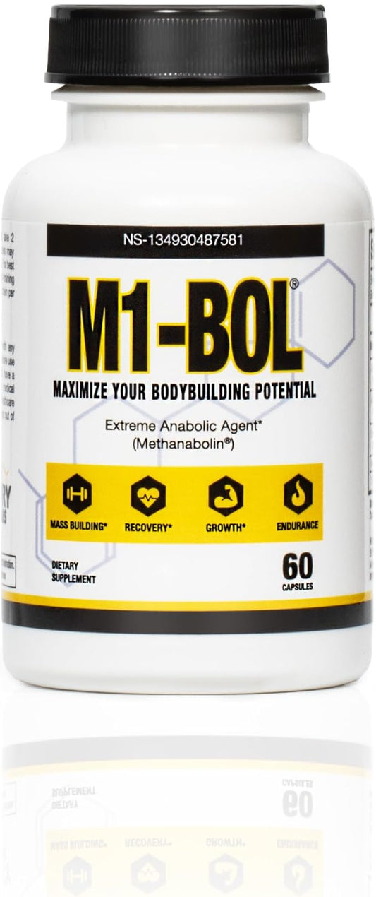 Avry Labs Extreme Anabolic Supplement – Dietary Supplement w/Turkesterone to Support Muscle Growth, Strength, Recovery & Naturally Support Optimal Testosterone Levels – Vegan, 60 Capsules