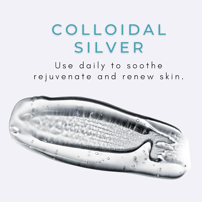 Silver Biotics Patented Multivalent SilverSol Technology | Ag₄O₄ 20 ppm Healing & Soothing Gel | Great for Healing Skin from Scars, Burns, Wounds, Blemishes & More | 4 Oz (Pack of 2)