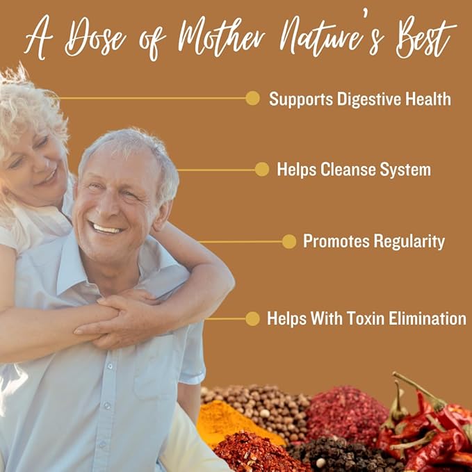 SUBSTANCE. - Nature's Fiber & Spices for Digestive Wellness - Supports Colon Cleanse - Formulated with Psyllium Husk, Flax Seed & Ginger - Dietary Fiber Supplement - Vegan-Friendly - 240 Capsule