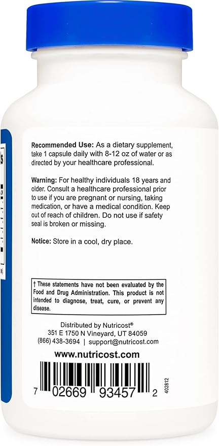 Nutricost Lactase Enzyme Complex 3,000 FCC ALU, 120 Veggie Capsules - Non-GMO, Gluten Free, 120 Servings (3 Bottles)