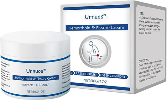 Hemorrhoid & Fissure Cream, Professional Hemorrhoid Treatment and Hemorrhoid Cream, Hemorrhoid Treatment Cream-30g, Soothing Treatment Formula (1)