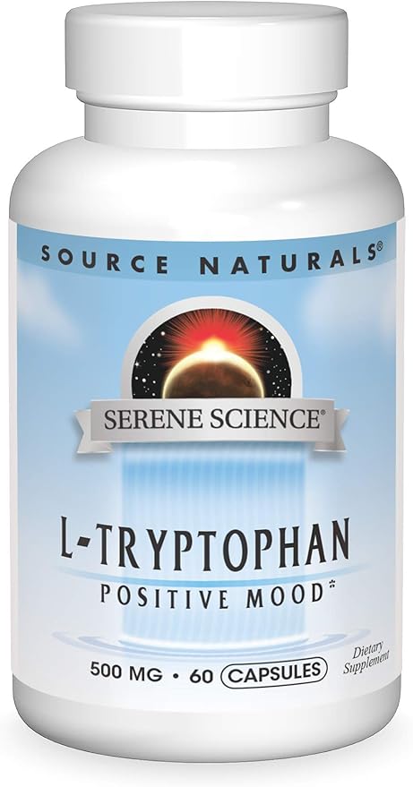 Source Naturals Serene Science L-Tryptophan 500 mg - 60 Capsules